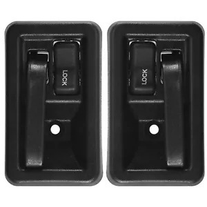 Juego de manijas de puerta para Jeep Wrangler 55176382AE 55176383AE 55176477AB 55176476AB, de plástico, cuatro piezas, bien selladas - Product Image 4