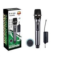 Mikrofon Nirkabel Kardioid Genggam Profesional TTD M55 untuk KTV, Gereja, Pidato, Karaoke, Harga Pabrik, OEM Tersedia