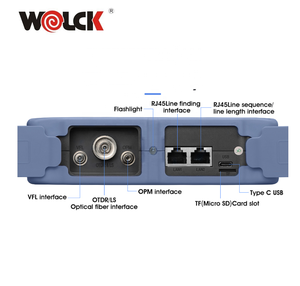 WolckFTTHローンチケーブルミニOTDR1310/1550/1610nm 12 in 1 OTDR for <span class=keywords><strong>Fiber</strong></span> Optic - Product Image 2