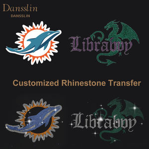 맞춤형 플랫백 글라스 라인스톤 핫픽스 웨딩 의류/장식용 - Product Image 1