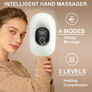 Groothandel Intelligentie Draadloze Vier Modi Verwarmde Rek- en Drukmassage Handmassager voor Ontspanning van Links en Rechts Handen - Product Image 2