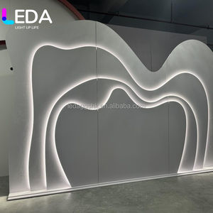 LEDA Birthday <b>Party</b> Supplies Luxury Led Wedding <b>Backdrop</b> Stand Stage Decorations - Product Image 2