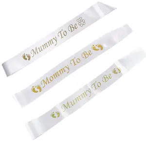 Mom To Be Sash Bride To Be Decoration Baby Shower Party Supply Any Party Decoration