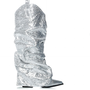 Sandali Donna Personalizzati 2024 Estivi <span class=keywords><strong>con</strong></span> Zeppa, <span class=keywords><strong>Stivaletti</strong></span> Donna <span class=keywords><strong>con</strong></span> Tacco Alto a Punta e Funzione Termica - Calzature - Product Image 4