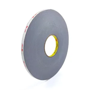 3M 4936 Double Sided Gary VHB Băng Acrylic Mềm Foam Tape Chịu Nhiệt Độ Cao Xám Mạnh Không Thấm Nước Niêm Phong Băng