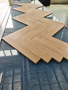 Parquet en bois massif contrecollé de qualité supérieure, chêne blanc européen, finition huilée, épaisseur de couche de revêtement 4 mm, pose par clic. - Product Image 3