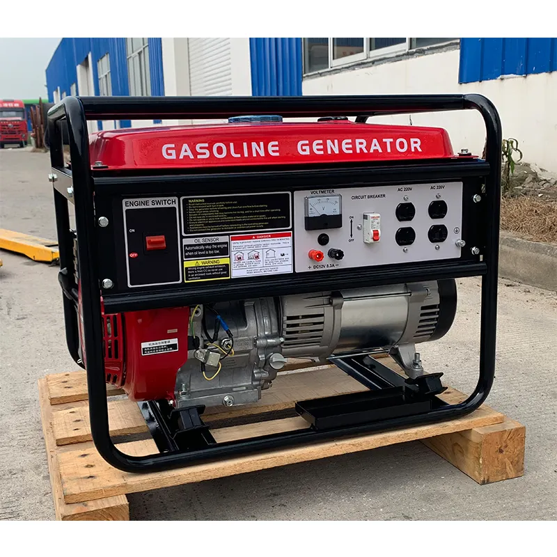 China Fabriek Benzinemotor 390 5kw 5kva Benzine Generator