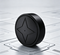 Traceur GPS Magnétique Puissant GF07 Sans Fil GSM en Plastique ABS pour Animaux, Personnes Âgées et Enfants, Localisation en Temps Réel, Autonomie de 7 à 15 Jours