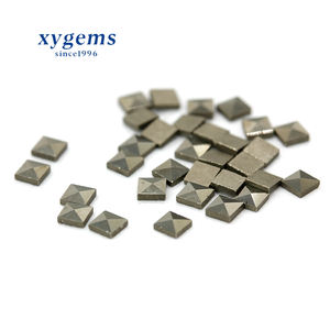 100 Pz/borsa 1.2 millimetri 1.3 millimetri 1.4 millimetri 1.5 millimetri 1.6 millimetri Naturale Pirite Piazza Cut Loose <span class=keywords><strong>Marcasite</strong></span> Pietre - Product Image 2