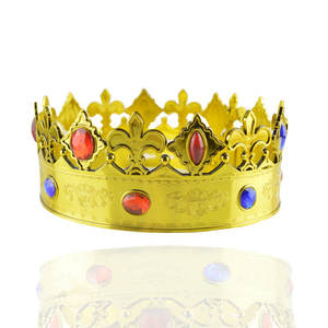 Couronne de prince - Couronne universelle pour hommes et femmes - Couronne pour accessoires et fournitures de fête - Product Image 3