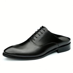 Chaussures Oxford Classiques Britanniques de Haute Qualité en Cuir Véritable pour Hommes, Style Casual, Formelles, pour le Bureau, avec Boucle et Sangle, Chaussures Monk - Product Image 6