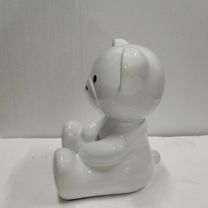 批发定制徽标泰迪熊树脂雕塑玻璃纤维工艺品卡通熊雕像动物雕像流行艺术橱窗展示 - Product Image 5