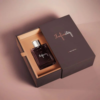 Nouveautés 2024, boîte à parfum de luxe personnalisée, boîtes rigides magnétiques, doublure en éponge, laminage mat, emballage de haute qualité, personnalisé
