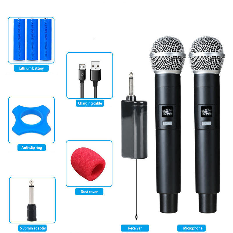 microphone noir 2.4G 2