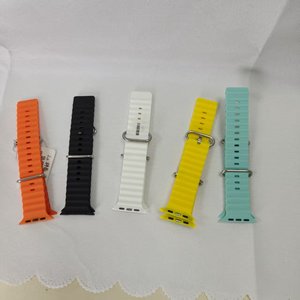 Correas para relojes inteligentes DF, opciones de correas de silicona para relojes inteligentes de 38/40/41 mm (42MMS10 correas) y 42/44/45/49 mm (46MMS10 correas) - Product Image 1