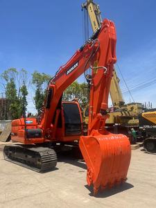 Excavadora de Ruedas Usada Doosan DX140/DX150/DX140W Modelo 2022 con Motor Kawasaki, Peso Operativo de 15 Toneladas - Product Image 6