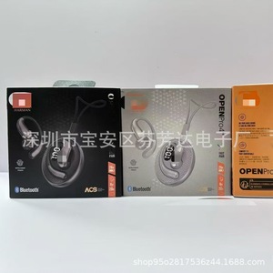 Openpro4 Wireless <b>Bluetooth</b> Earphones Open Ear Design With Mic Touch Control For Sports - Product Image 1