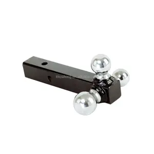 TOWKING 5/8-inch Hitch Pin Hole Trailer Triple Ball Hitch For 2-inch Receiver Tubes