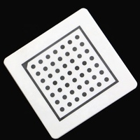 Yaopu Optics - Tablero de Calibración de Visión Artificial de Precisión, Tablero de Calibración de Sensores, Tablero Estándar de Matriz Halcon 7*7, 1*1-200*200MM