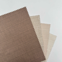 Tissus de haute qualité pour grossistes, tissu aspect lin pour rideaux d'hôtel