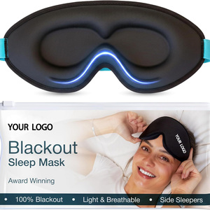 Antifaz <span class=keywords><strong>para</strong></span> <span class=keywords><strong>Dormir</strong></span> de Espuma Viscoelástica 3D Premium Personalizable, con Puente Nasal Integrado, Sombreado Completo, Transpirable y Cómodo, Venta al Por Mayor - Product Image 1
