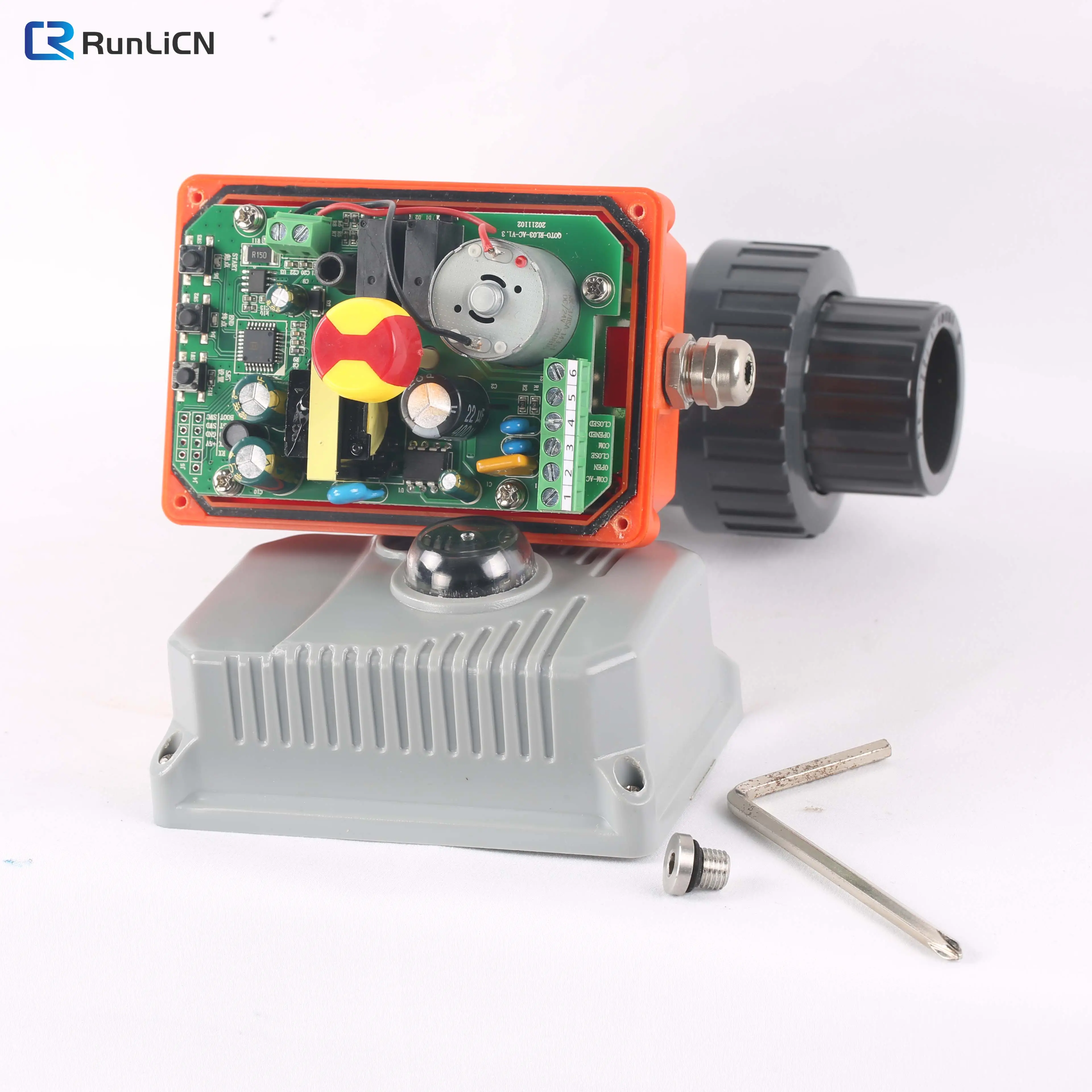 20N.m AC Modulation modell Elektromotor isierter Stellantrieb Steuer wasser Mini Rotary Motori zed Electric Actuator