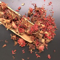 Thé aromatisé aux fleurs de grenade séchées 1 kg/sac en vrac, qualité supérieure, marque Highkey, bienfaits pour la santé