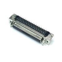 Connecteur vertical DIP femelle SCSI 68 broches, pas de 1,27 mm, pour montage sur carte PCB