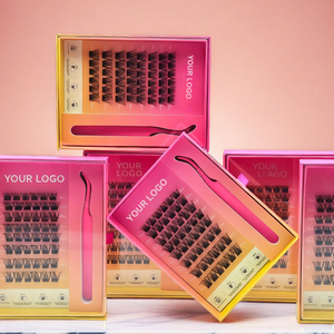 Bộ dụng cụ nối mi tự làm lông mi xù mềm mại kiểu D, mi chùm tự nhiên với nhãn hiệu riêng, mi chùm tự làm - Product Image 2