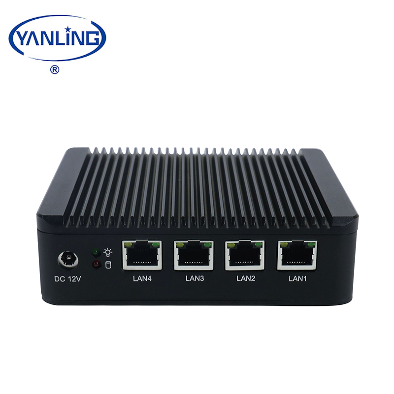 Pfsense 4 intel сетевой карты материнской J1900 Firewall Mini PC
