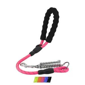 Factory Pet Dog Leash Dog Nylon Reflective Explosion-proof Traction For Leash Dog Large Medium Small Rope Leads