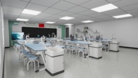 Table de laboratoire d'apprentissage par la recherche STEM pour la physique, la chimie et la biologie – Table d'expérimentation scientifique scolaire personnalisable, directement de l'usine