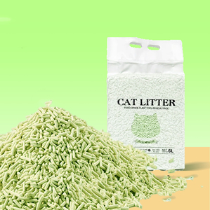 Hochwertige Staubfreie Leicht zu Reinigende Geruchskontrollierende Duftende Zitrone Apfel Babypuder Rose Klumpende Tofu Katzenstreu - Product Image 5