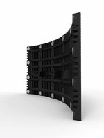 Pantalla LED Flexible Programable para Automóviles, Letrero LED con Mensaje Publicitario Desplazable, Panel LED RGB para Automóviles, Panel LED Flexible para Exteriores