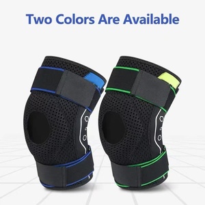 Genouillères de Protection Sportive avec Absorption des Chocs, Attelle Cheville <span class=keywords><strong>Pied</strong></span> Orthopédique, Compression Genouillère de Soutien - Product Image 5