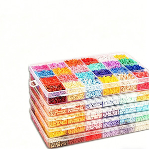 Kit de Cuentas DIY, Paleta Completa de 240 Colores, Juguete de Plástico Tipo Rompecabezas para Niños de 5 a 7 Años, Temática de Dibujos Animados - Product Image 2