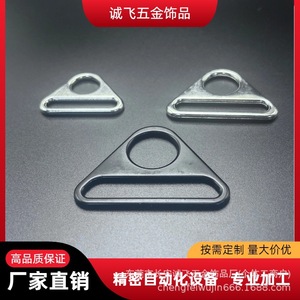 Zinc Alloy Triangular Buckle 26mm For Bag <b>Strap</b> And <b>Webbing</b> Durable Hardware Accessory - Product Image 5