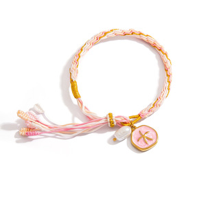 Fashion Charm <b>Bracelets</b> Colorful Braided Tassel <b>Shell</b> Pendant Women's Gift Jewelry - Product Image 5