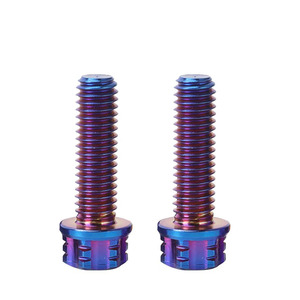 Pernos de Rueda de <span class=keywords><strong>Titanio</strong></span> Anodizado Gr5 para Bicicleta y Motocicleta - Product Image 2