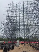 Capa de bloqueo de anillo de acero Truss Event Sound Truss Frame Line Array Layer Truss Andamio