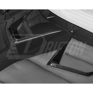 ฝากระโปรงคาร์บอนแบบเปิดโล่งเต็มรูปแบบสไตล์ DK สำหรับ Lamborghini Revuelto - Product Image 5