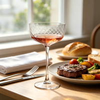 Verres à boisson modernes en verre gaufré pour eau, jus, bière, martini, vin, pour la maison, les mariages, les restaurants ou les bars, verre de qualité