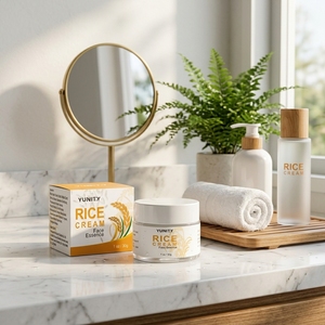 <span class=keywords><strong>Crema</strong></span> Viso Coreana Sbiancante al <span class=keywords><strong>Collagene</strong></span>, <span class=keywords><strong>Crema</strong></span> al Riso Nutriente Profonda Anti-Età <span class=keywords><strong>con</strong></span> Glicerina e Niacinamide - Product Image 6