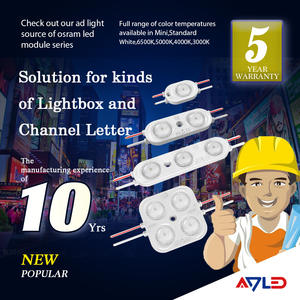 Módulos LED SMD2835 Impermeables IP67 DC12V 3 LEDs Alto Lumen 130LM/W Iluminación de Letreros para Exteriores - Product Image 6