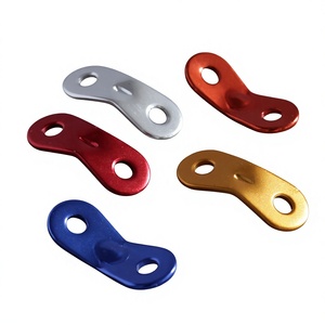 KS Aluminum Alloy Wind Rope Buckle Outdoor Tent Tarp Gear Adjustment <b>Clip</b> Multi Color Guy Rope Accessory - Product Image 1