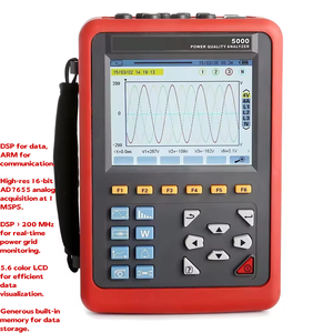 Analizador de Calidad de Energía Trifásico Wrindu, Analizador de Calidad de Energía, Herramientas de Medición Eléctrica Trifásicas, Eléctrico Digital - Product Image 2