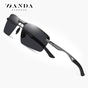 Gafas de Sol Danda para Hombre, Marco de Aluminio y Magnesio, Polarizadas UV400, para Conducir, Pescar, Deportes al Aire Libre, Modelo 3391 - Product Image 1