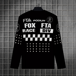 Evelyn T-shirt imprimé décontracté à manches courtes à séchage rapide Oem Odm VTT Maillots d'équitation moto - Product Image 3