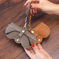 Étui à lunettes de créateur tendance, étui à lunettes de marque à succès, étui de rangement en EVA et cuir avec fermeture éclair pour lunettes de soleil de sport
