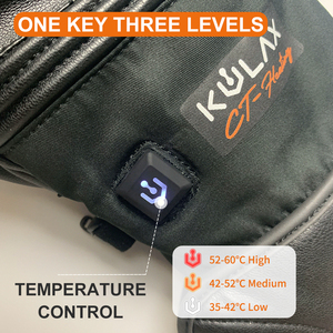Gants chauffants pour l'hiver thermiques étanches avec batterie rechargeable Gants <span class=keywords><strong>de</strong></span> <span class=keywords><strong>ski</strong></span> chauffants pour écran tactile pour autres sports <span class=keywords><strong>de</strong></span> course électriques - Product Image 4